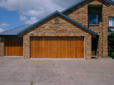 Cedar Sectional Doors